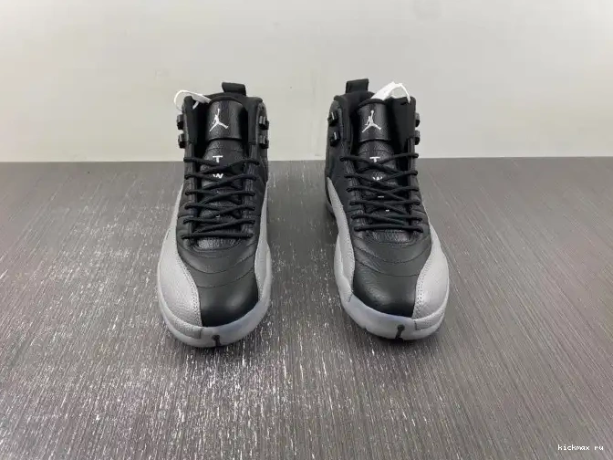 Cheap MAX Black Air Jordan Wolf 12 CT8013-019 Grey 0423